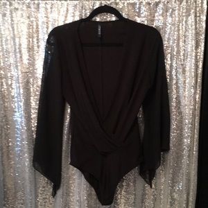 One piece holiday blouse